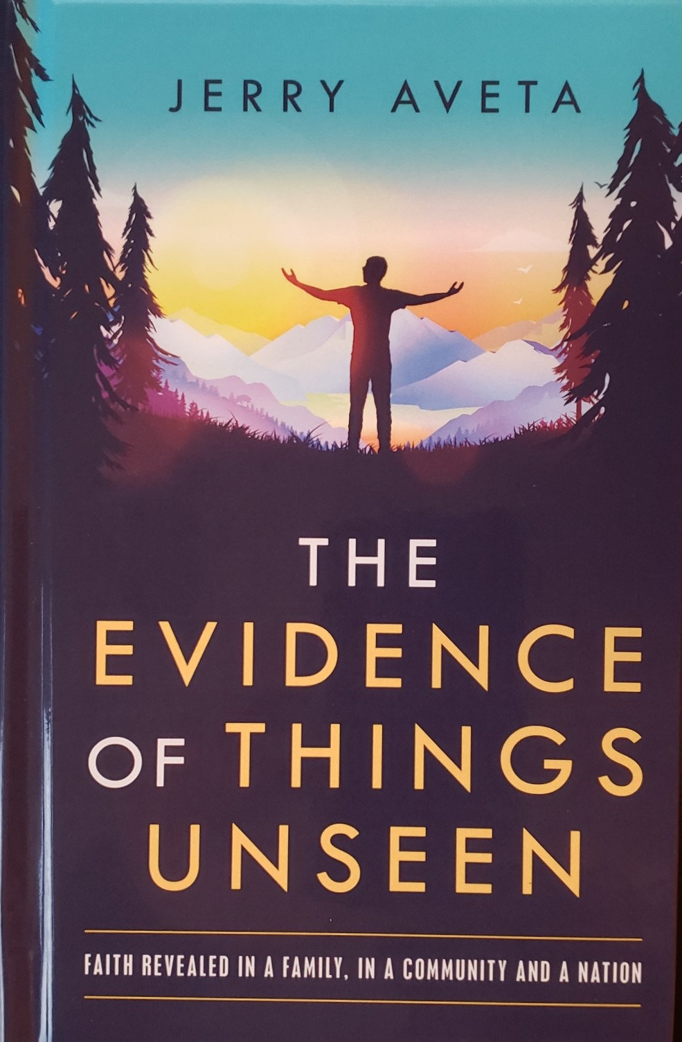 The Evidence of Things Unseen book cover by Jerry Aveta